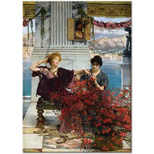 Sir Lawrence Alma Tadema Sevginin Kıymetli Bağlılığı