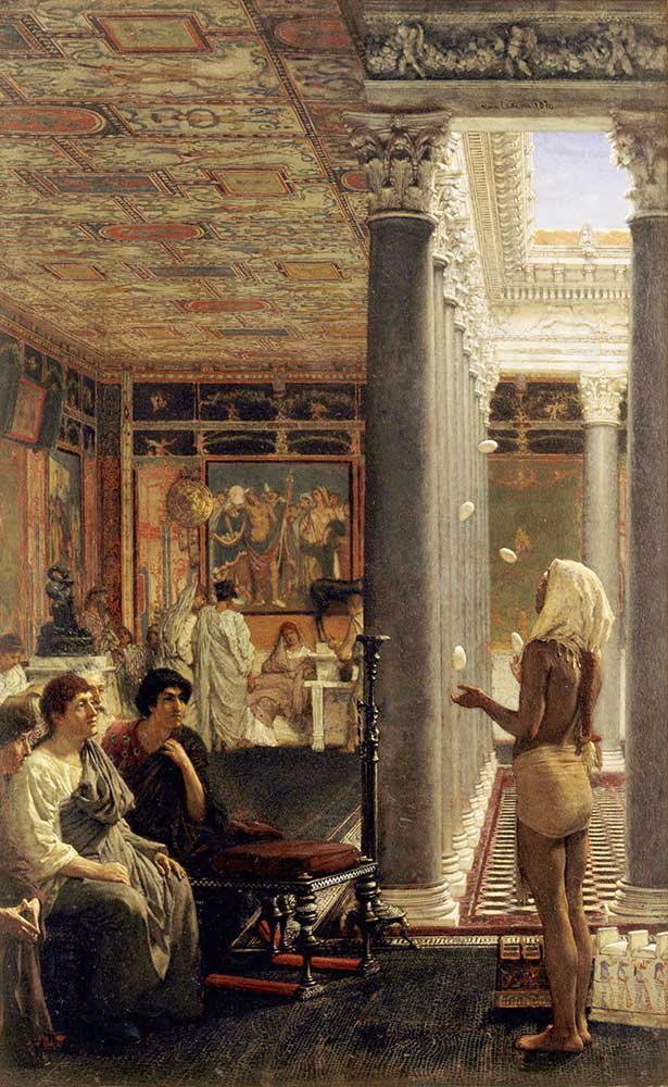 Sir Lawrence Alma Tadema Mısırlı Hokkabaz