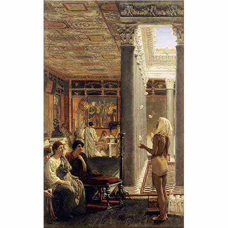Sir Lawrence Alma Tadema Mısırlı Hokkabaz