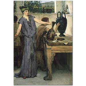 Sir Lawrence Alma Tadema Seramik Ressamı