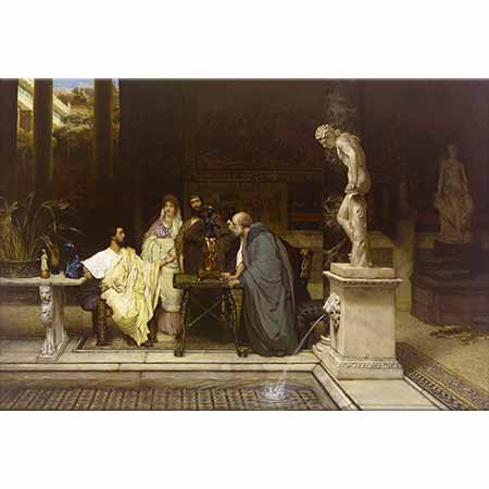 Sir Lawrence Alma Tadema Romalı Sanatseverler