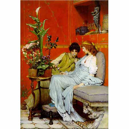 Sir Lawrence Alma Tadema Sırdaşlar