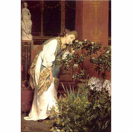 Sir Lawrence Alma Tadema Sütunlu Avluda