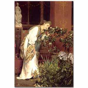 Sir Lawrence Alma Tadema Sütunlu Avluda