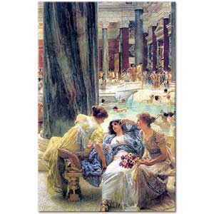 Sir Lawrence Alma Tadema Caracalla Hamamı