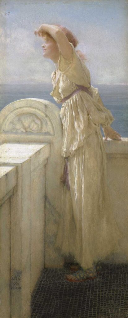 Sir Lawrence Alma Tadema Umut Dolu - Hopeful