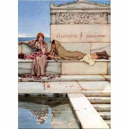 Sir Lawrence Alma Tadema Xanthe ve Phaon