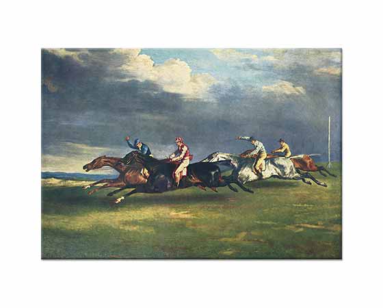 Jean Louis Theodore Gericault Epsom Derbisi