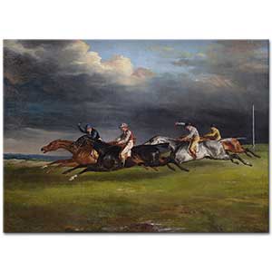 Theodore Gericault Epsom Derbisi