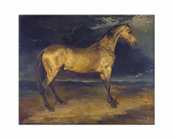 Jean Louis Theodore Gericault Fırtınada At