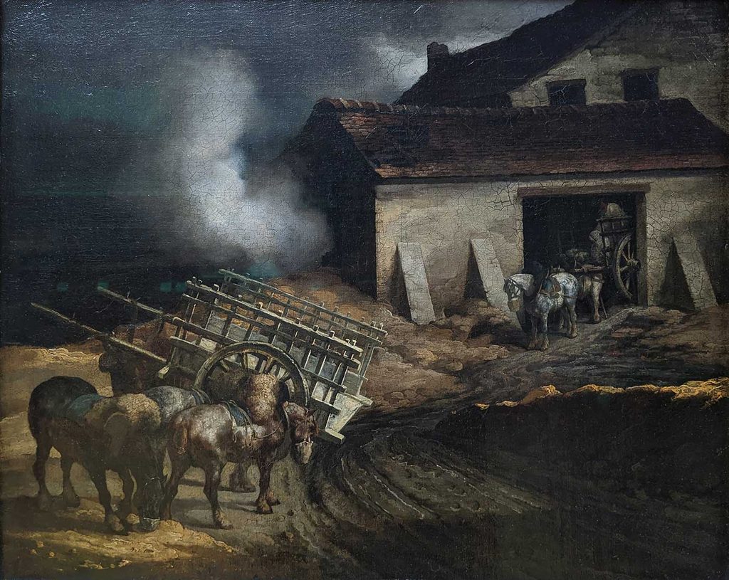 Theodore Gericault Kireç Ocağı