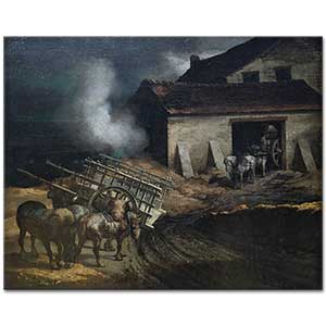 Theodore Gericault Kireç Ocağı