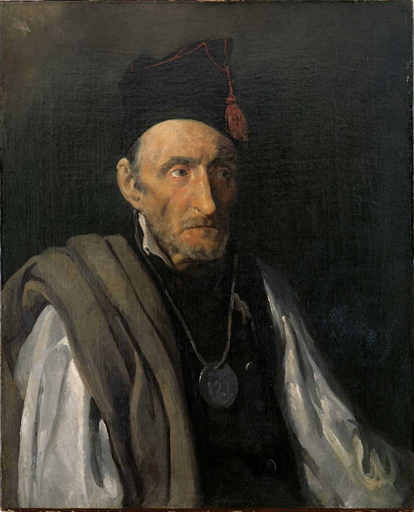 Theodore Gericault Askeri Sanrılar İçindeki Adam