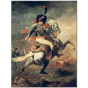 Theodore Gericault Savaşan Subay