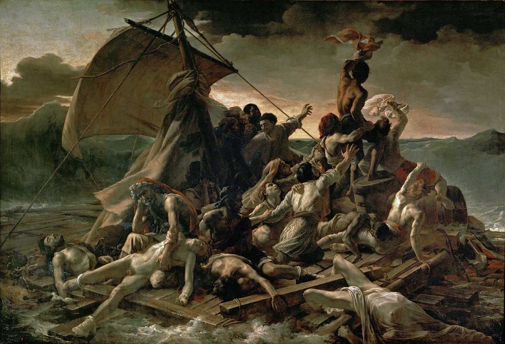 Theodore Gericault Medusa'nın Salı