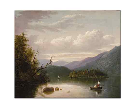 Thomas Doughty Beyaz Dağlar Arasında Göl