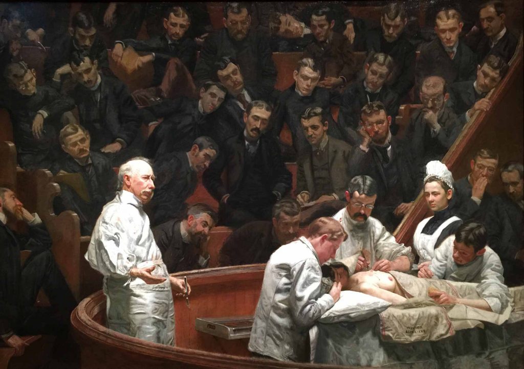 Thomas Eakins, Agnew Kliniği