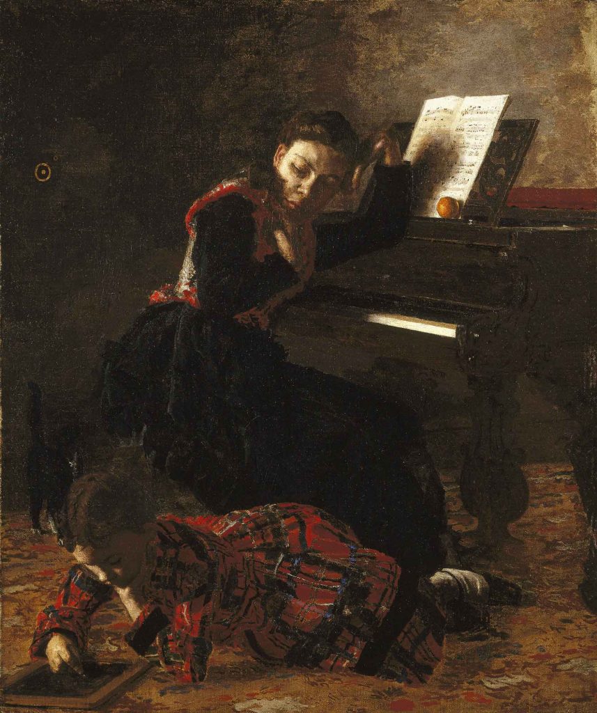 Thomas Eakins, Evde