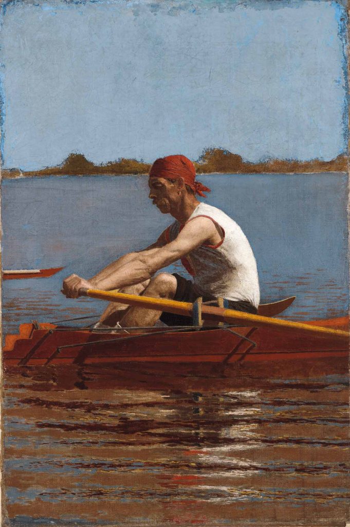 Thomas Eakins, John Biglin Tek Kişilik Kayıkta