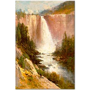 Thomas Hill Nevada Şelalesi Yosemite