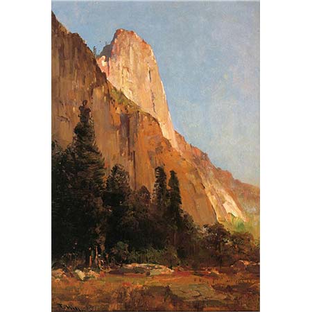 Thomas Hill Sentinel Kayalığı Yosemite