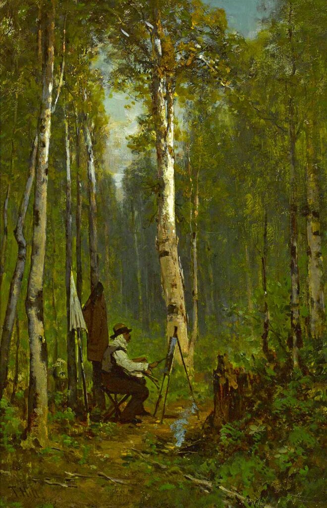 Thomas Hill Şövalesi ile Ressam