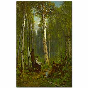 Thomas Hill Şövalesi ile Ressam