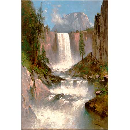 Thomas Hill Vernal Şelalesi Yosemite