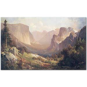 Thomas Hill Yosemite Vadisinden