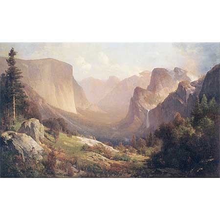 Thomas Hill Yosemite Vadisinden