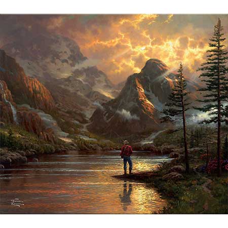 Thomas Kinkade Balık Avı