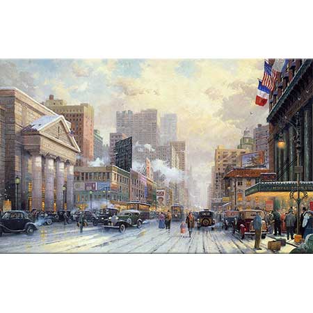 Thomas Kinkade Karda 7 Avenue New York