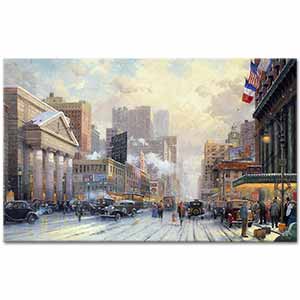 Thomas Kinkade Karda 7 Avenue New York
