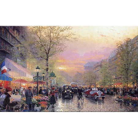 Thomas Kinkade Paris Işıkları