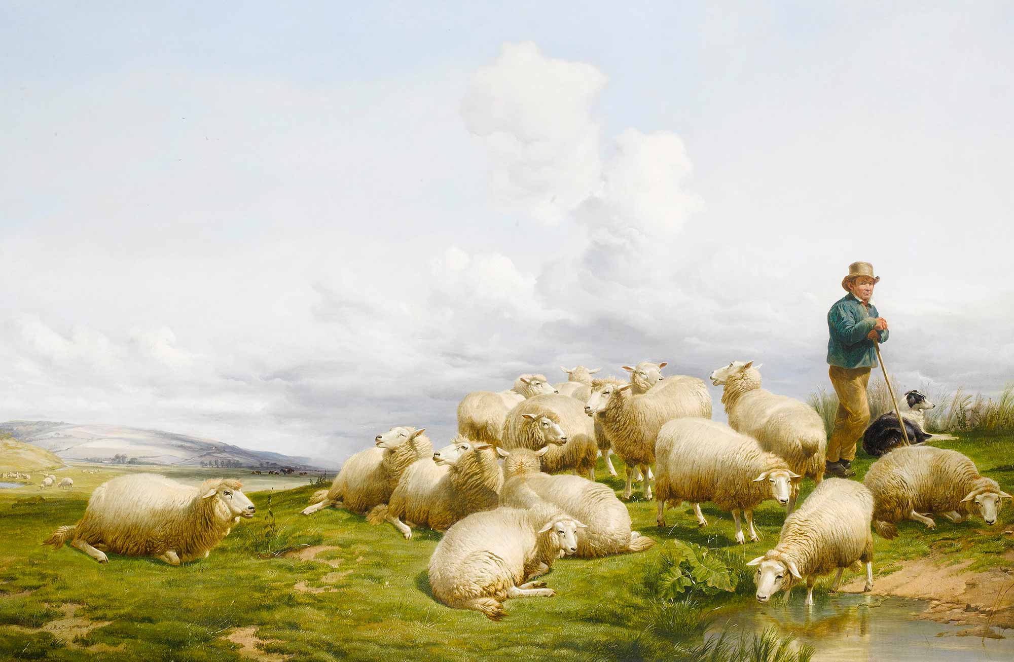 Thomas Sidney Cooper Koyun ile Çoban
