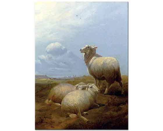 Thomas Sidney Cooper Otlakta Koyunlar