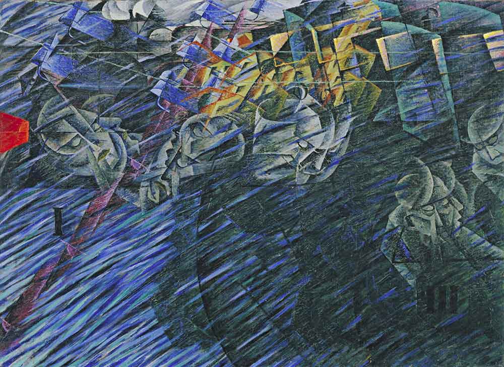 Umberto Boccioni Bilinç Devleti II Gidenler