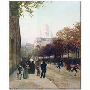Victor Gabriel Gilbert Anvers ve Le Sacre Coeur