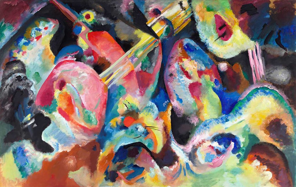 Wassily Kandinsky Doğaçlama Sel