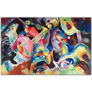 Wassily Kandinsky Doğaçlama Sel