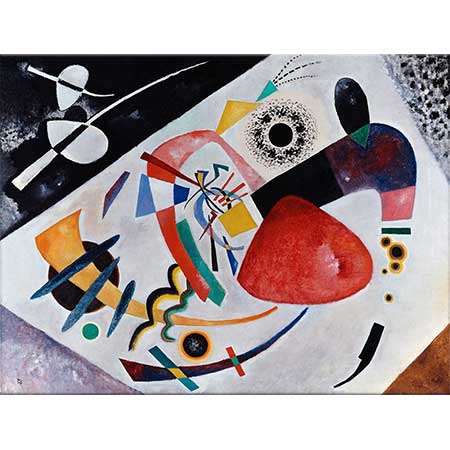 Wassily Kandinsky Kırmızı Spot 02