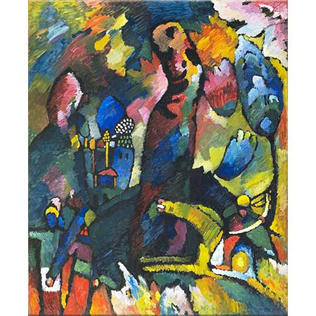 Wassily Kandinsky Okçulu Tablo