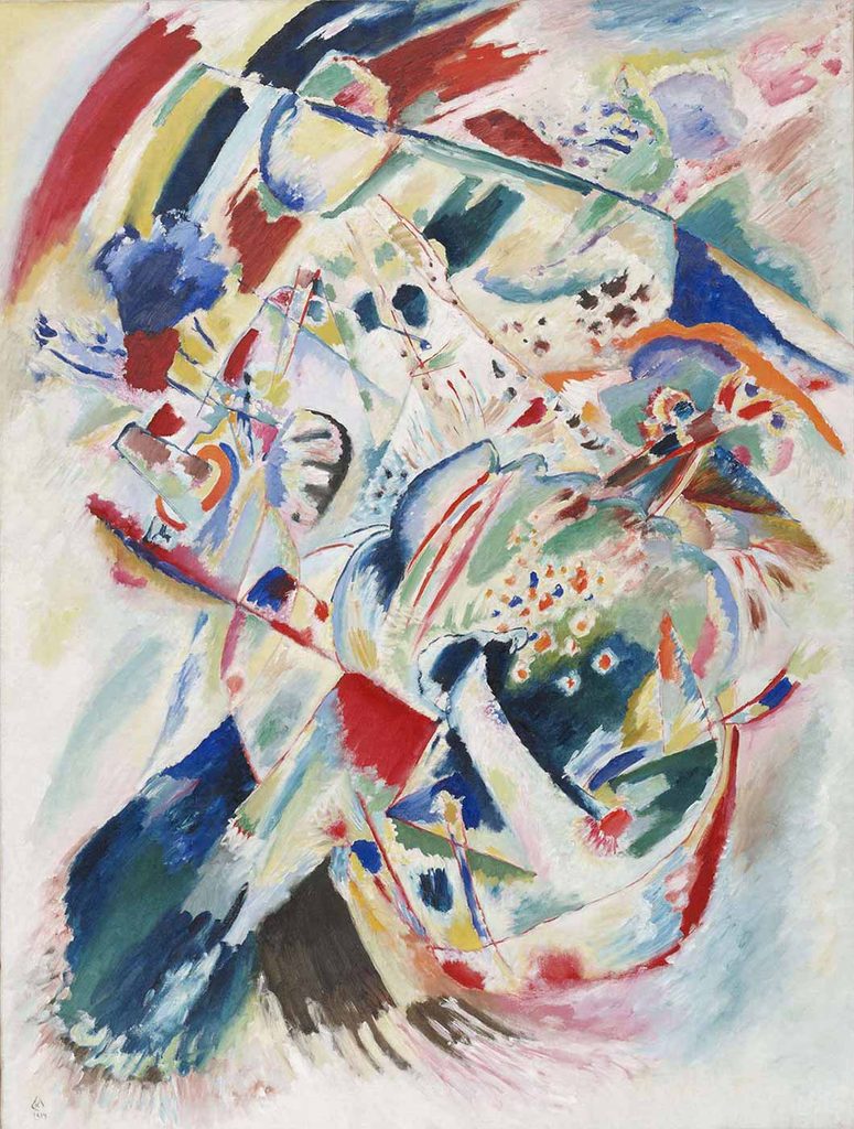 Wassily Kandinsky Campbell için Panel 04