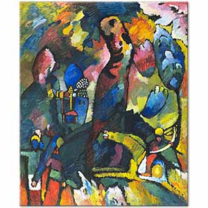 Wassily Kandinsky Okçulu Tablo