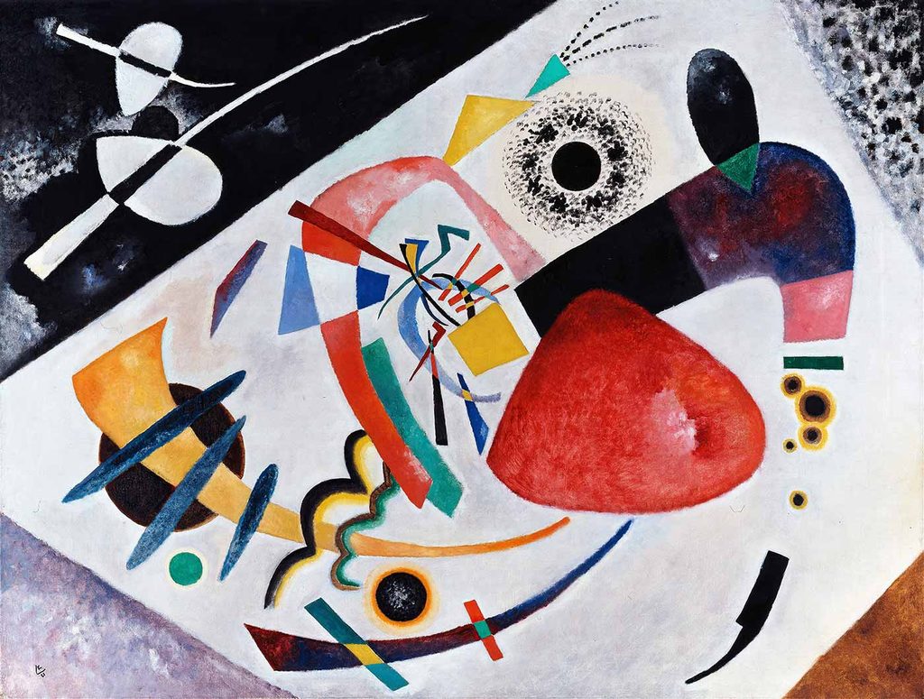 Wassily Kandinsky Kırmızı Spot 02