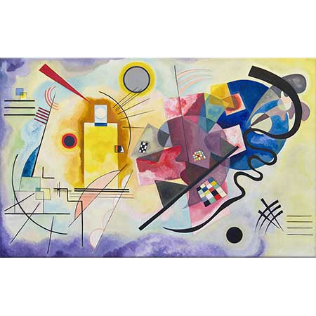 Wassily Kandinsky Sarı Kırmızı Mavi