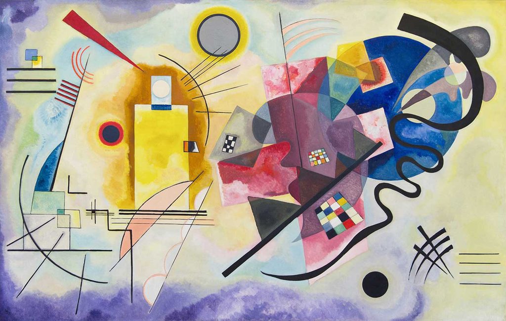 Wassily Kandinsky Sarı Kırmızı Mavi