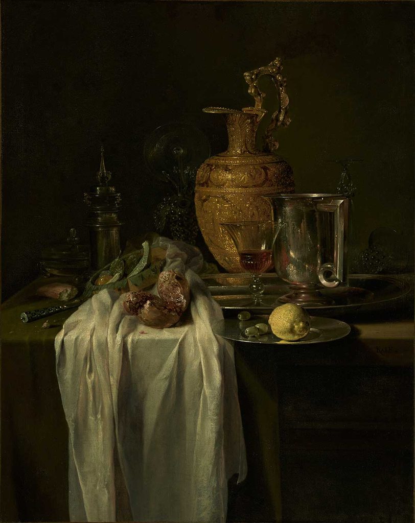 Willem Kalf Sürahili Natürmort