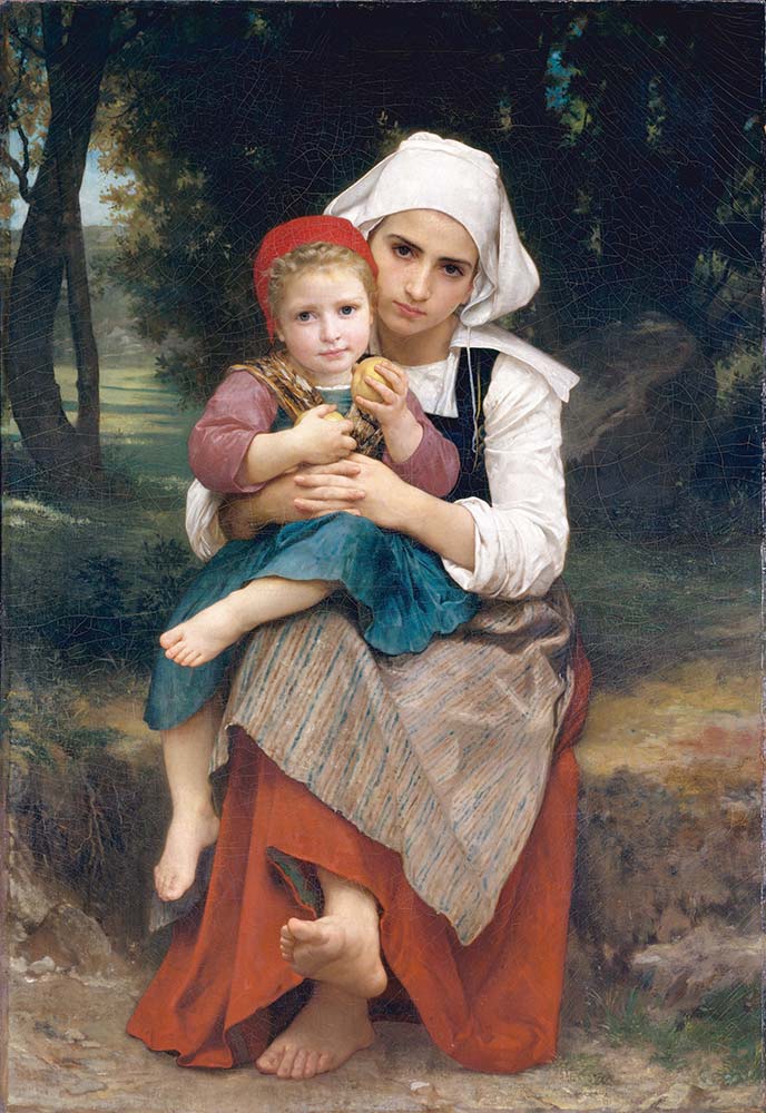 William Adolphe Bouguereau Breton Kardeşler