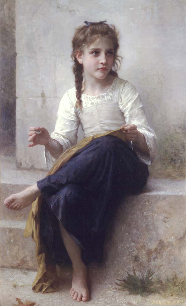 William Adolphe Bouguereau Dikiş